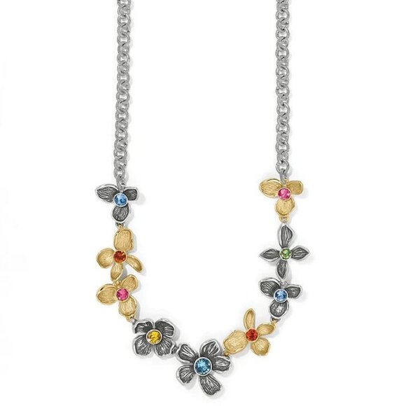 Brighton Everbloom Jardin Garland Necklace  JM7411  $158 NWT - Picture 1 of 4